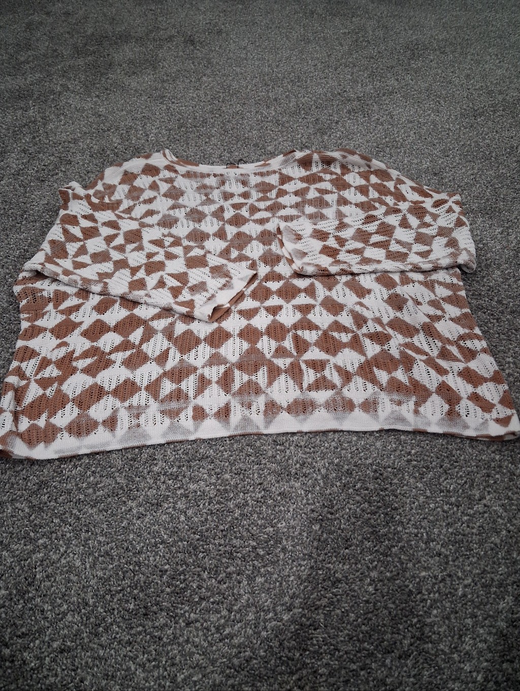 Nic + Zoe Cotton Open Stitch Sweater Size 3x Nwt — image 3 of 4